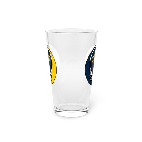 University of Toledo Grateful Dead Stealie 16oz Pint Glass Printify