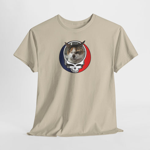 Custom Cat Stealie Unisex Grateful Dead T-Shirt (6)