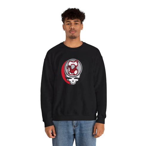 Grateful Dead - Cortland State University Stealie Crewneck Sweatshirt - StealieShop