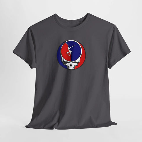 Grateful Dead - Fire Dancer Stealie Unisex Tshirt - StealieShop