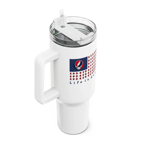 Grateful Dead - United States of The Dead "Fat Man" Tumbler, Double Insulated 40oz Travel Mug - StealieShop