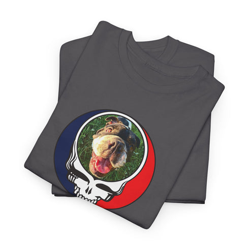 Custom Dog Stealie Unisex Grateful Dead T-Shirt (96)