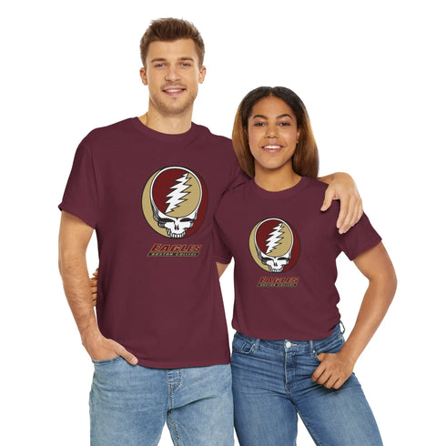 Boston College Eagles Grateful Dead T-Shirt StealieShop