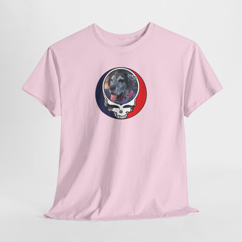 Custom Dog Stealie Unisex Grateful Dead T-Shirt (159)