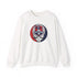 Grateful Dead - New England Patriots Grateful Dead Stealie Crewneck Sweatshirt - NFL - StealieShop