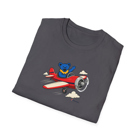 Flyin' Bear - Life is dead. Grateful Dead T-Shirt