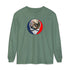 Custom Dog Garment-Dyed Long Sleeve T-Shirt (155)