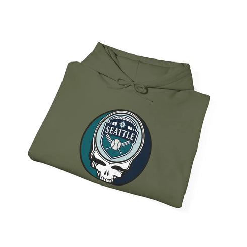 Grateful Dead - Seattle Mariners Grateful Dead Unisex Heavy Blend Hoodie - StealieShop