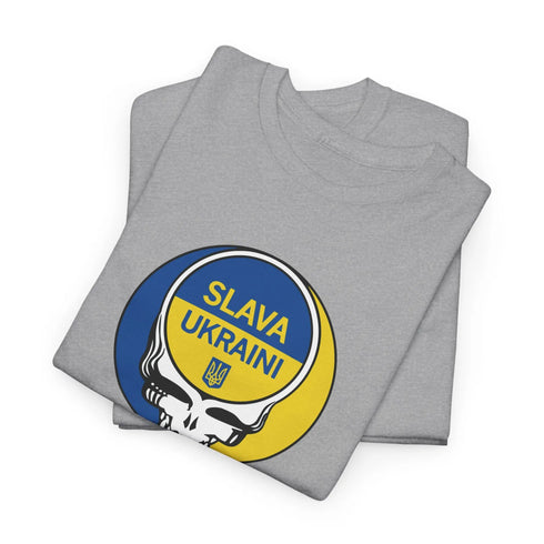 Grateful Dead - Slava Ukraini Stealie Grateful Dead T-Shirt - StealieShop