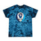Villanova University Crystal Tie-Dye T-Shirt
