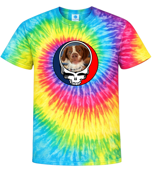 1538 - Custom Stealie Tie-Dye