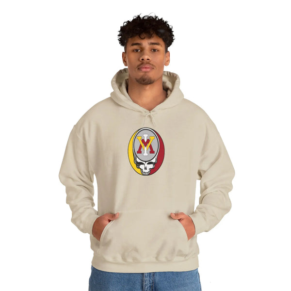Virginia Military Institute Grateful Dead Steal Your Face Unisex Hoodie - StealieShop