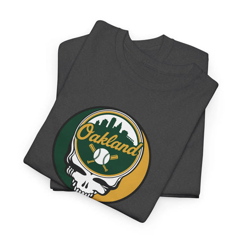 Grateful Dead - Oakland A's Grateful Dead T-Shirt - MLB - Athletics - StealieShop
