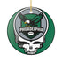 Grateful Dead - Philadelphia Football Stealie Christmas Ornament - StealieShop