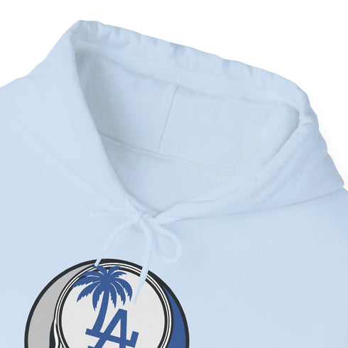 Grateful Dead - Los Angeles Dodgers Grateful Dead Unisex Heavy Blend Hoodie - StealieShop