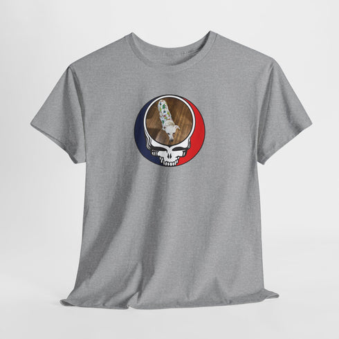 Custom Dog Stealie Unisex Grateful Dead T-Shirt (118)