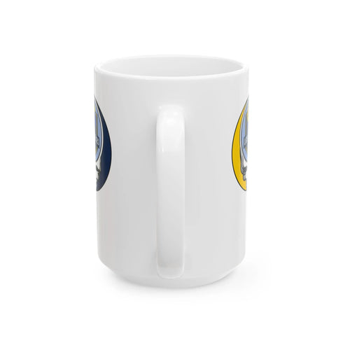 Grateful Dead - Los Angeles Rams Stealie Ceramic Coffee Mug - 15ounce - NFL - StealieShop