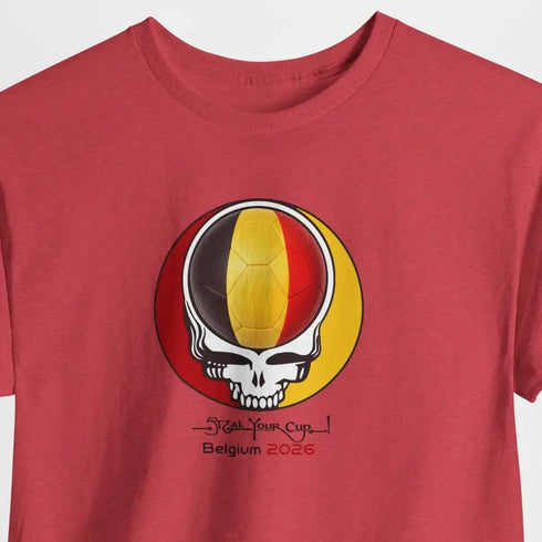 2026 Belgium World Cup "Steal Your Cup" Grateful Dead T-Shirt