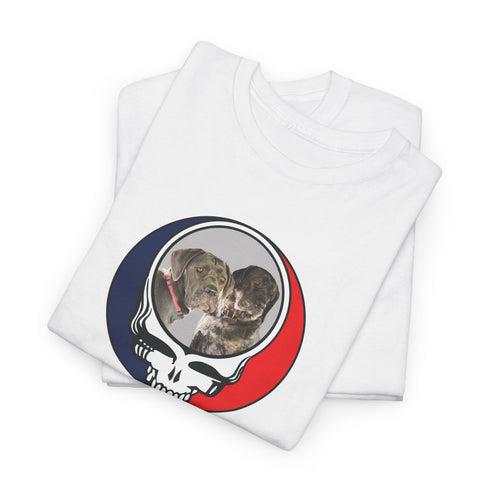 Custom Dog Stealie Unisex Grateful Dead T-Shirt (61)