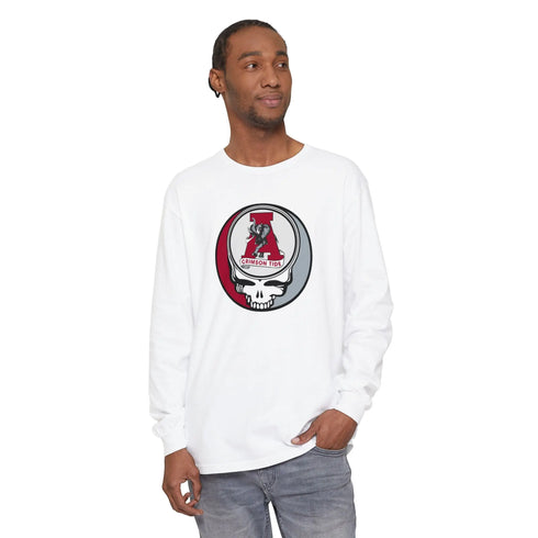 Grateful Dead - Alabama Vintage Cecil Garment-Dyed Long Sleeve T-Shirt - StealieShop
