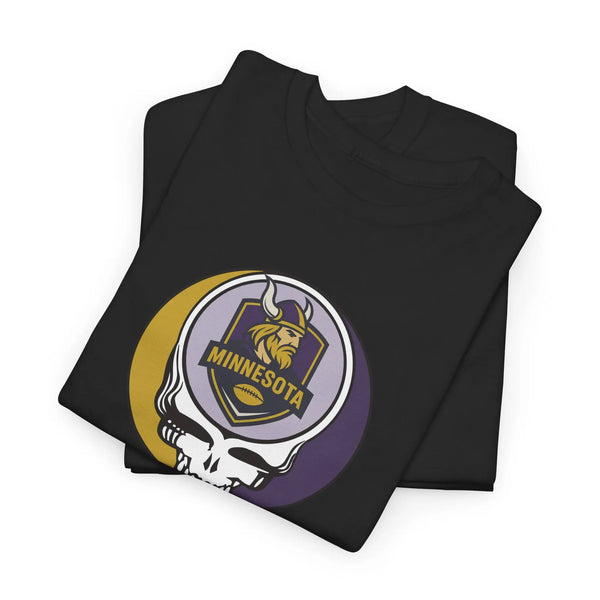Grateful Dead - Minnesota Vikings Stealie Unisex Grateful Dead Cotton Tee - StealieShop