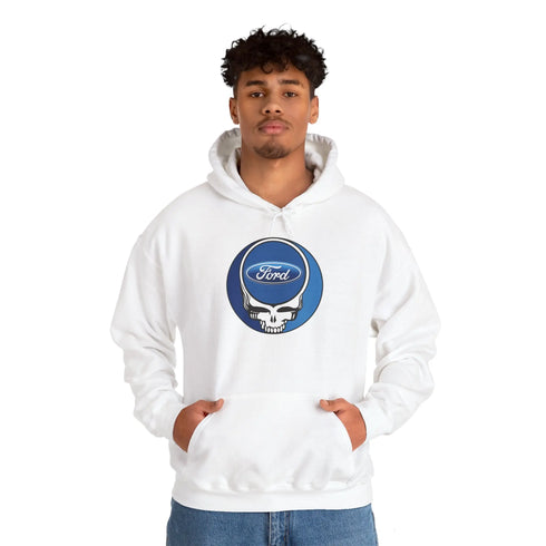 Ford Steal Your Face Grateful Dead Unisex Hoodie StealieShop