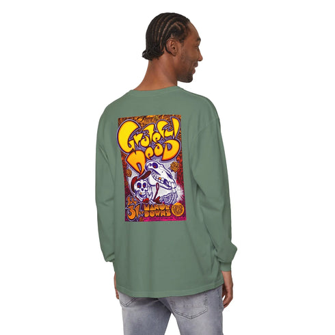 Grateful Dead - Grateful Dead Two-Sided Concert Tee - Vineyard Collection Garment-Dyed Long Sleeve | Austin, TX - StealieShop