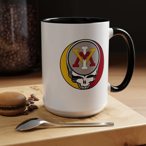 Virginia Military Institute Grateful Dead Stealie Coffee Mug (11oz or 15oz) - StealieShop