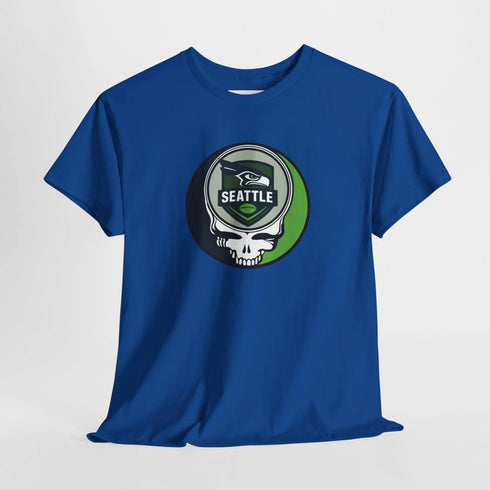 Grateful Dead - Seattle Seahawks Grateful Dead Steal Your Face T-Shirt - NFL - StealieShop