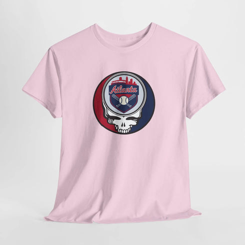 Grateful Dead - Atlanta Braves Grateful Dead Steal Your Face T-Shirt - MLB - StealieShop
