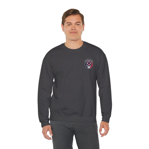 Elizabeth Fire Department Grateful Dead Stealie Crewneck Sweatshirt StealieShop
