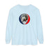 Custom Dog Garment-Dyed Long Sleeve T-Shirt (153)