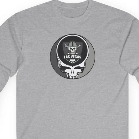 Grateful Dead - The Gridiron Collection: Las Vegas Raiders Grateful Dead Long Sleeve Tee - NFL - StealieShop