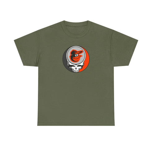 Baltimore Orioles Grateful Dead Steal Your Face T-Shirt - MLB StealieShop