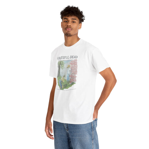 Spring 1995 Tour - Unisex Grateful Dead T-Shirt - Icons From The Road Collection