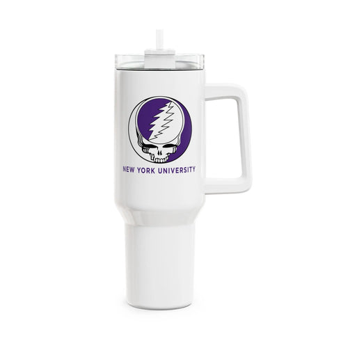 Grateful Dead - NYU Stealie "Fat Man" Tumbler, Double Insulated 40oz Travel Mug - StealieShop