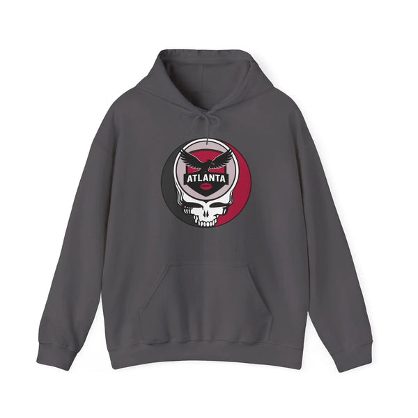 Grateful Dead - Atlanta Falcons Stealie Grateful Dead Unisex Hoodie - NFL - StealieShop