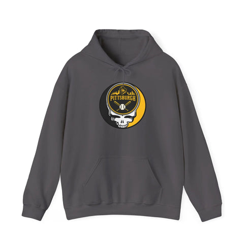 Grateful Dead - Pittsburgh Pirates Grateful Dead Unisex Heavy Blend Hoodie - MLB - StealieShop