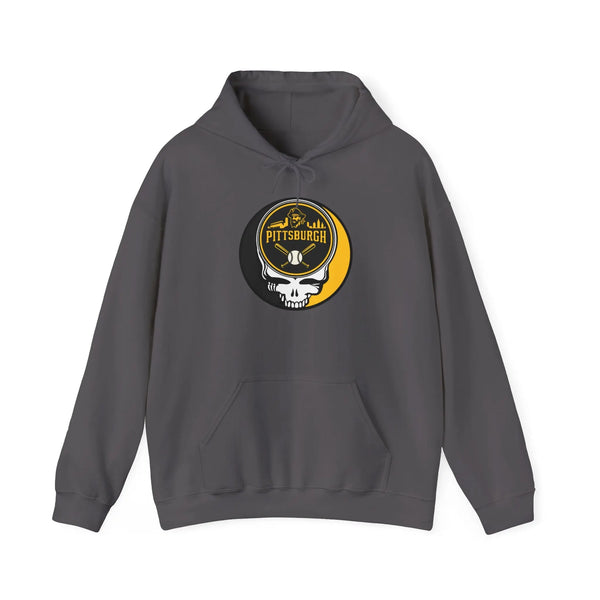 Grateful Dead - Pittsburgh Pirates Grateful Dead Unisex Heavy Blend Hoodie - MLB - StealieShop