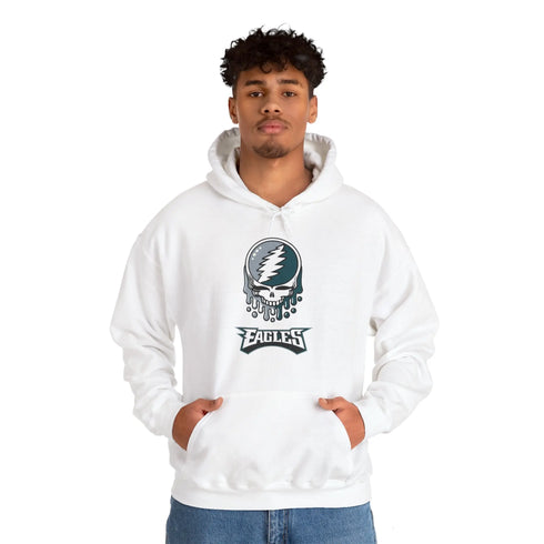 Philadelphia Eagles Grateful Dead Hoodie StealieShop