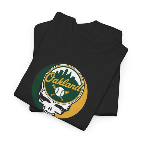 Grateful Dead - Oakland A's Grateful Dead T-Shirt - MLB - Athletics - StealieShop