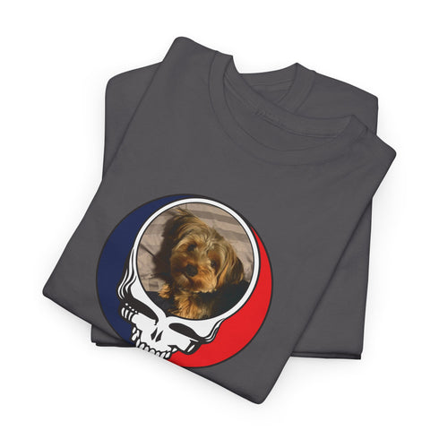 Custom Dog Stealie Unisex Grateful Dead T-Shirt (151)