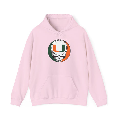 University of Miami Grateful Dead Unisex Heavy Blend Hoodie