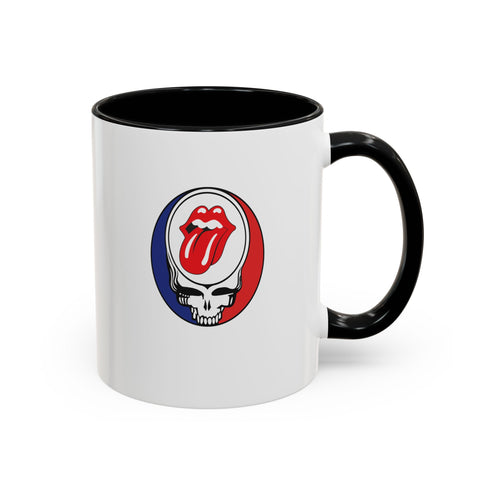 Grateful Dead x Rolling Stones Stealie Coffee Mug (11oz or 15oz) - StealieShop