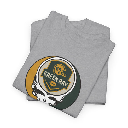Green Bay Football Stealie T-Shirt - Gridiron Collection