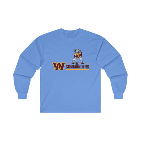 Washington Commanders Dancing Bear Long Sleeve Tee - NFL - StealieShop