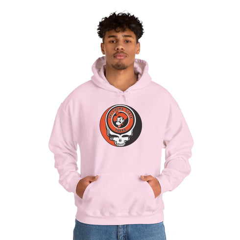 Oklahoma State University Grateful Dead Unisex Heavy Blend Hoodie - Hooded Sweatshirt - StealieShop