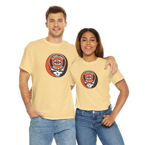 Cleveland Browns Grateful Dead T-Shirt Printify