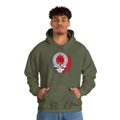 New Mexico Military Institute Grateful Dead Steal Your Face Unisex Hoodie StealieShop