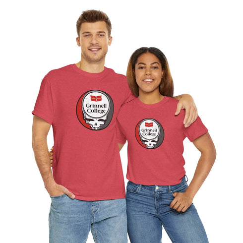 Grateful Dead - Grinnell College Grateful Dead Steal Your Face T-Shirt - StealieShop